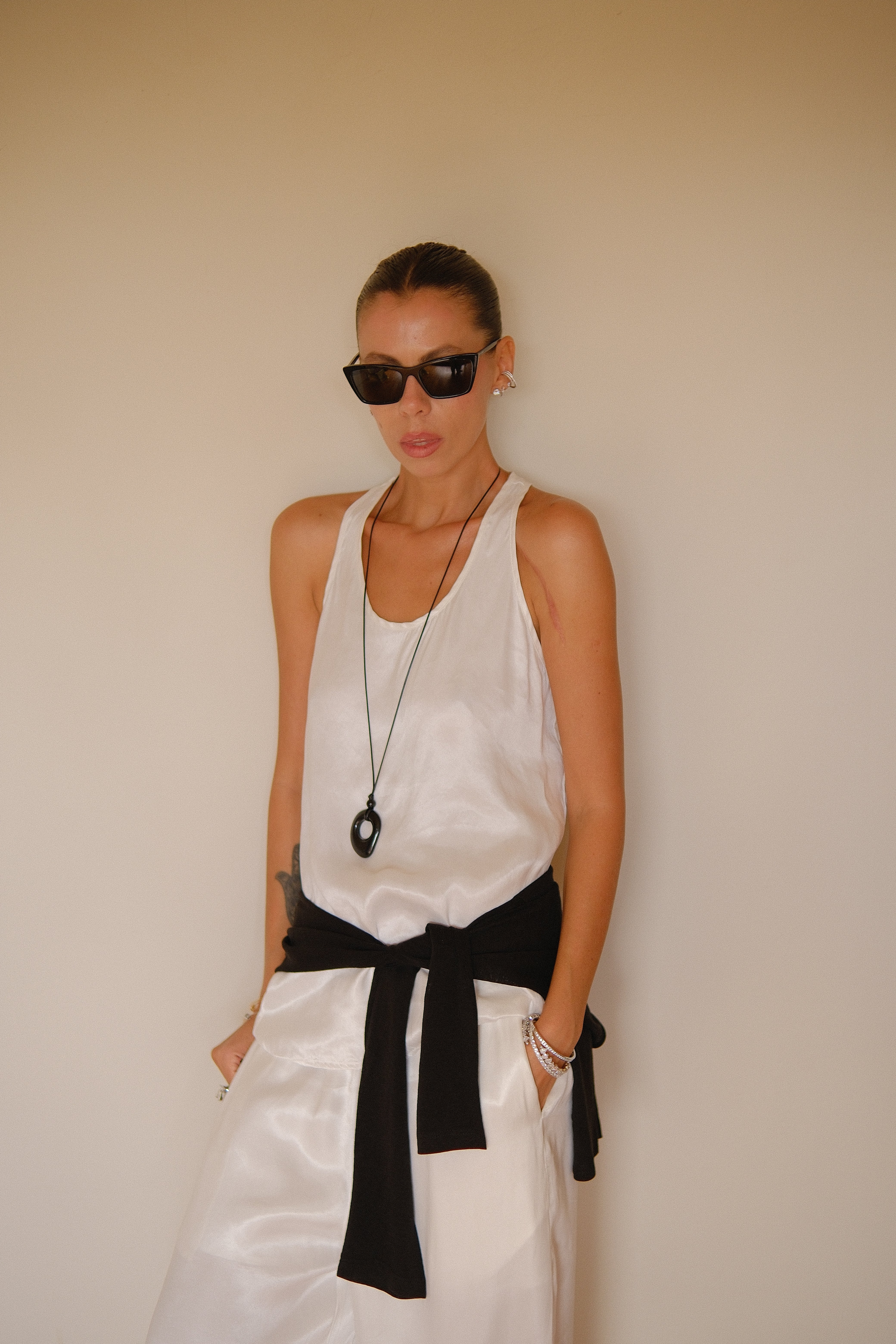 Top cupro rayon