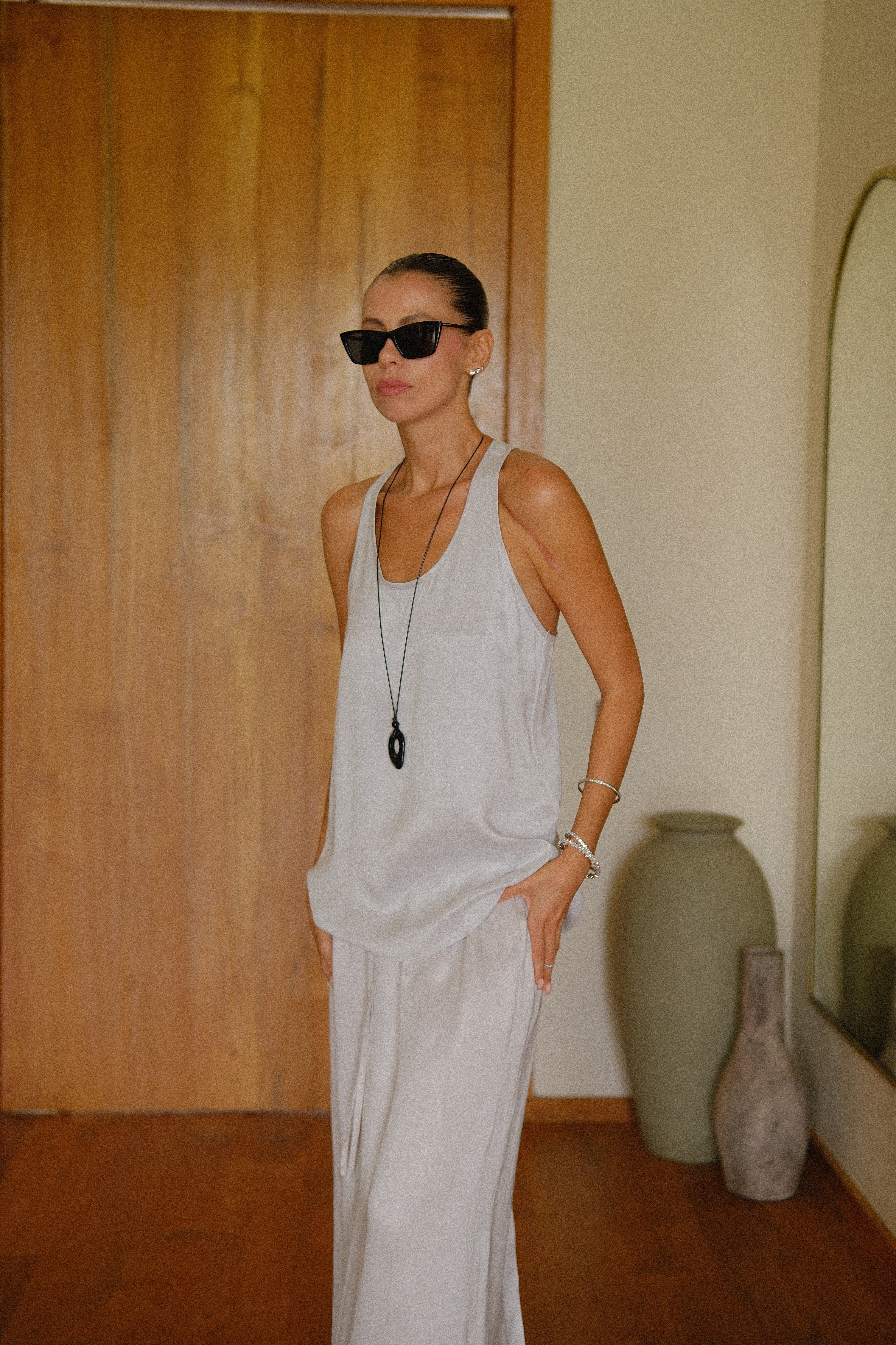Top cupro rayon