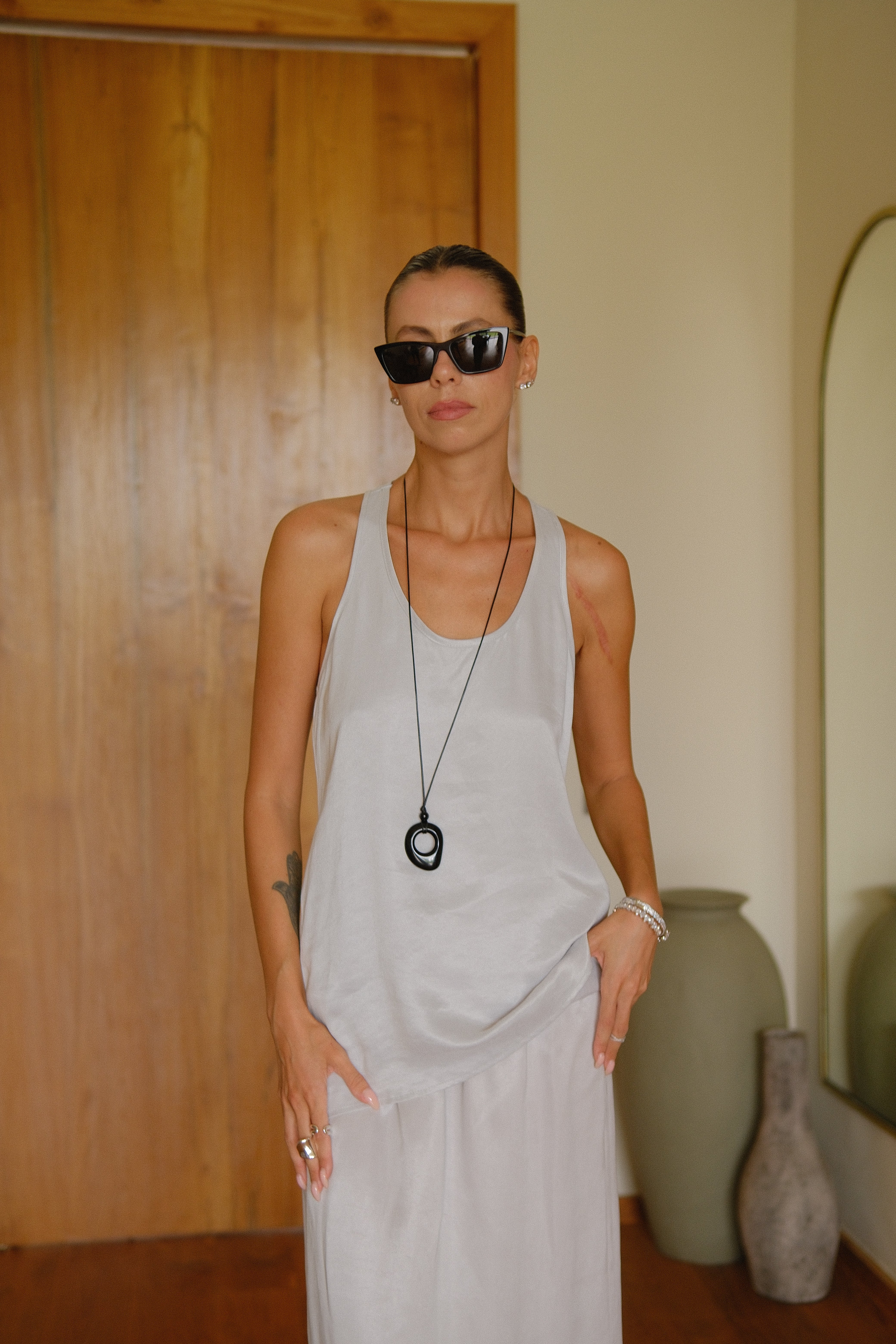 Top cupro rayon